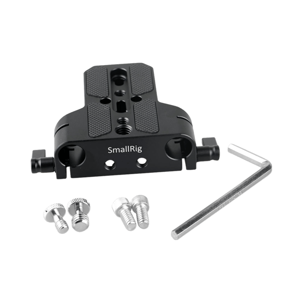 SmallRig 1674 Baseplate with 15mm Rod Clamp