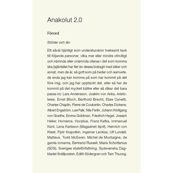 Anakolut 2.0 (häftad)