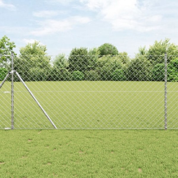 Kedjebräde Set om 2 Galvaniserat stål 25 x 1 m Hållbart