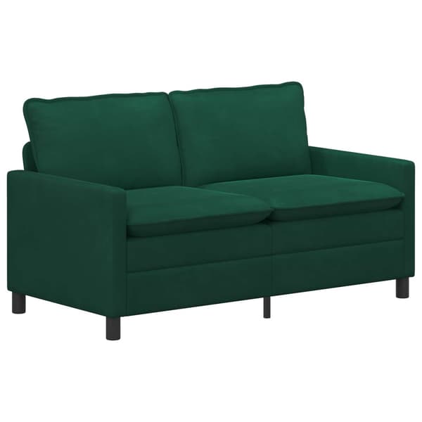 Soffa Mörkgrön 156 x 81 x 87,5 cm Sammet
