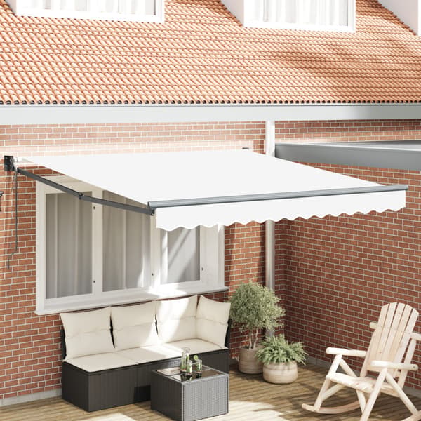 Markis Vit 300 x 250 x 165 cm Polyester