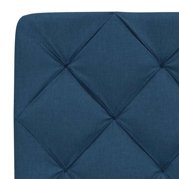 Headboard Cushion Blue 80 cm Fabric
