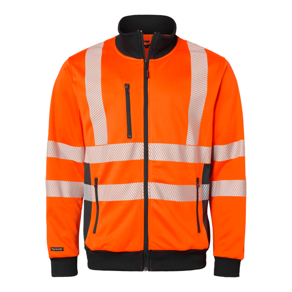 1529 Sweat Fluorescent orange/navy Unisex