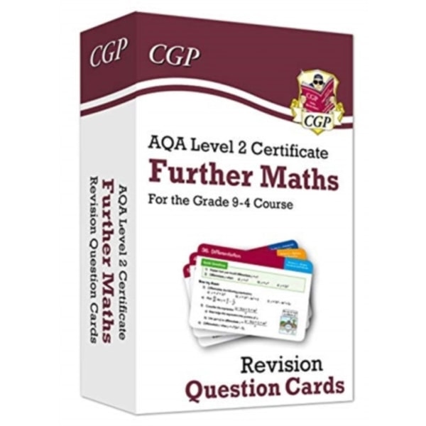 AQA Level 2 Certificate: Further Maths - Revision Question Cards (inbunden, eng)