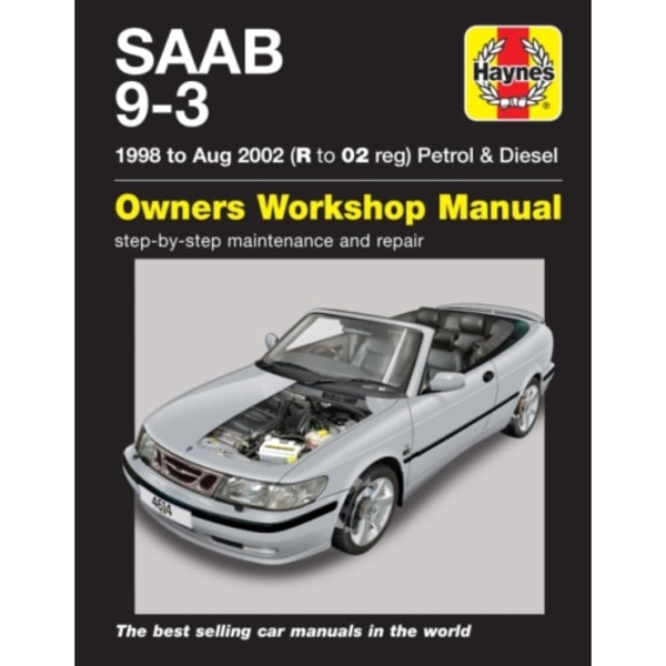 Saab 9-3 Petrol & Diesel (98 - Aug 02) Haynes Repair Manual (häftad, eng)