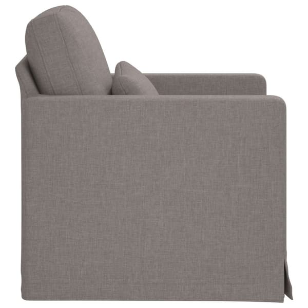 Soffa Taupe 78 x 78 x 80 cm tyg