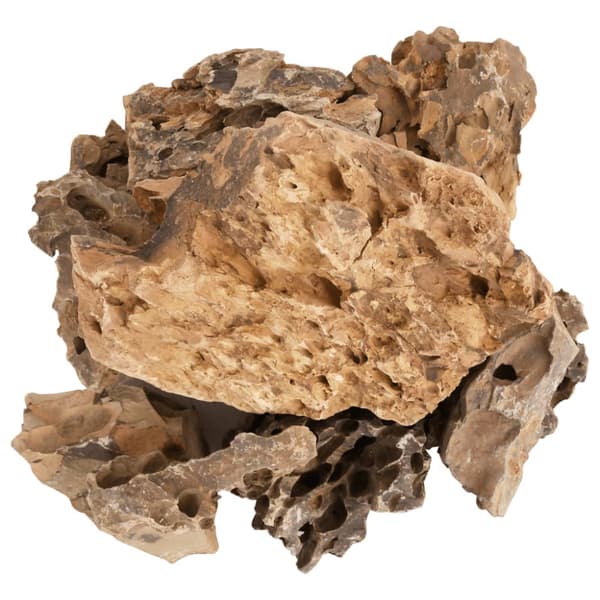 Drakstenar 10 kg brun 5-30 cm