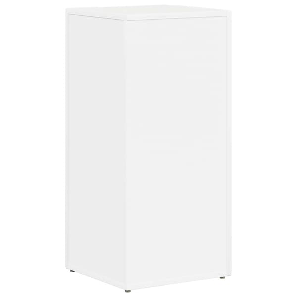 Sidobrett Vit 33 x 32 x 70,5 cm Konstruerat trä