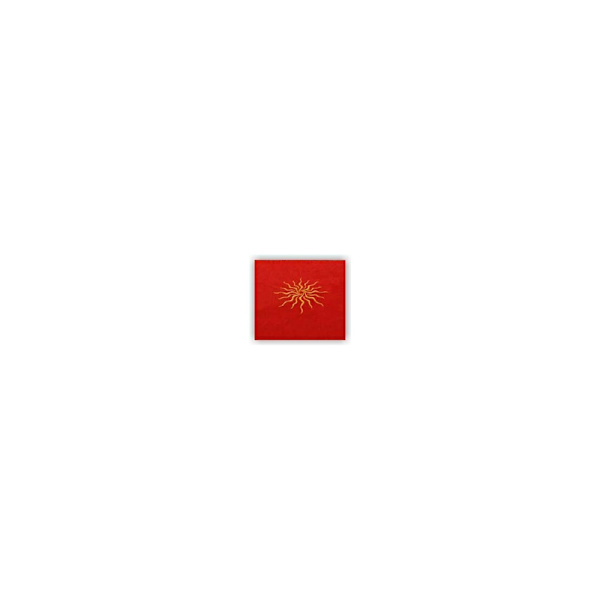 Tarot Cloth Sun Red