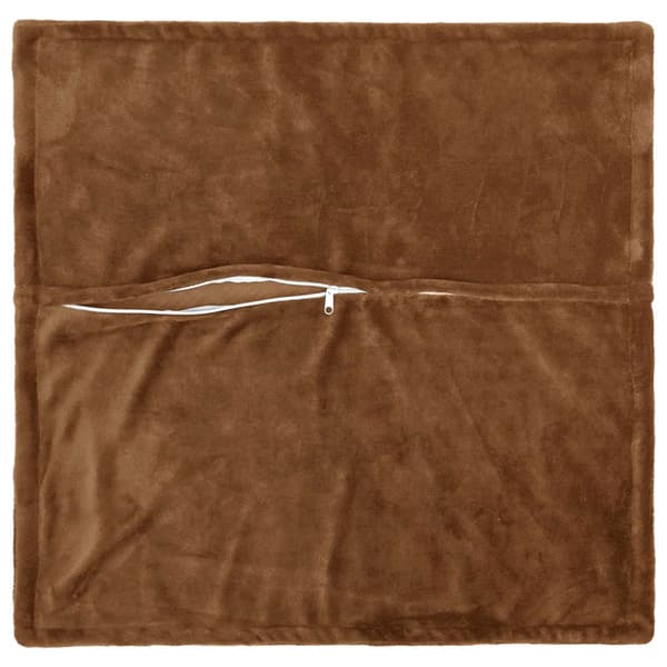 Kuddöverdrag 6 st HOUTEN Ljusbrun 65 x 65 cm Flanell