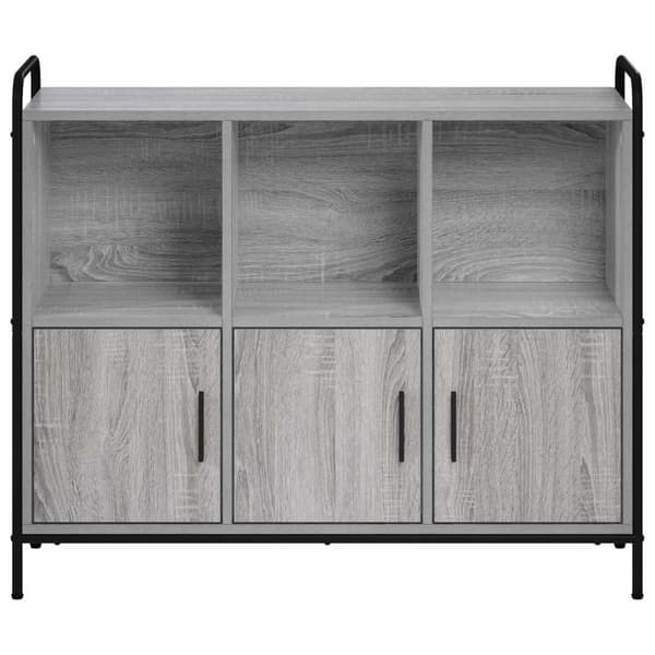 Sideboard Grå Sonoma 97 x 33 x 81 cm Konstruerat trä