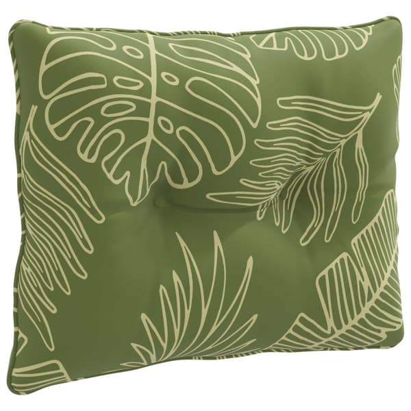 Ryggkudde PUTTEN 100% Polyester Bladdesign 50 x 40 x 10 cm