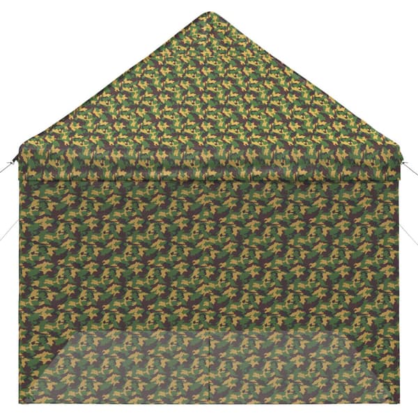 Tält med 4 sidoväggar 3 x 4 m Armémönster
