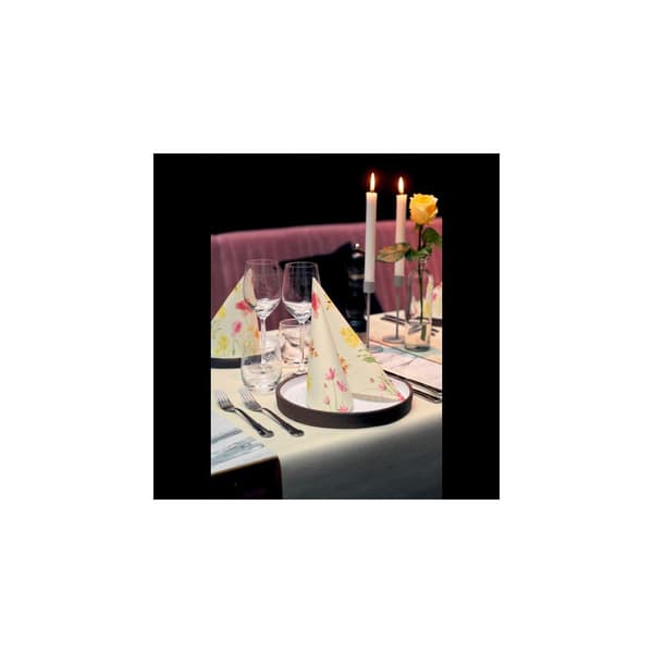 Servett Poppy D-soft 40X40cm 60/fp