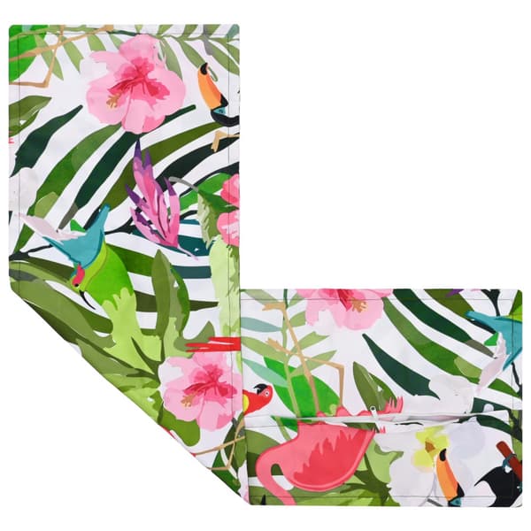 Kudde med kudde HOUTEN 2 st Flerfärgsdesign Polyester