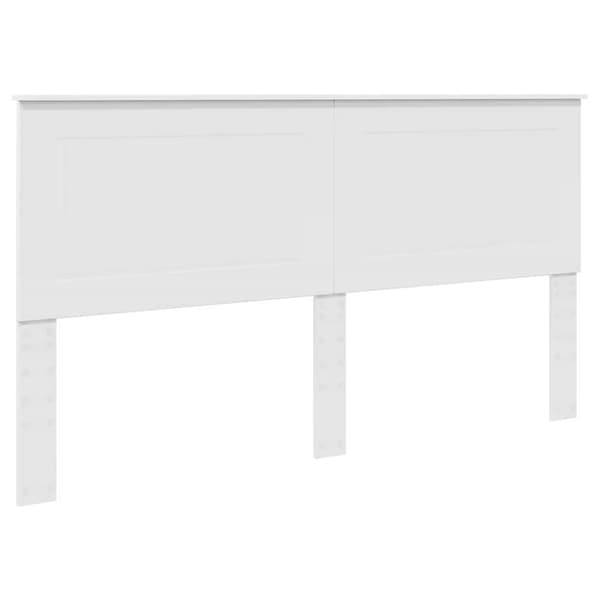 Huvudgavel Vit 100 cm Konstruerat trä