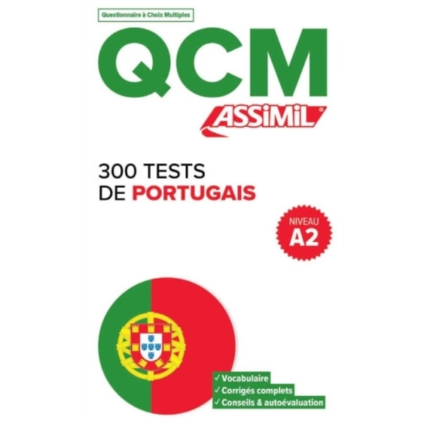 QCM 300 Tests Portugais Niveau A2 (häftad, fre)