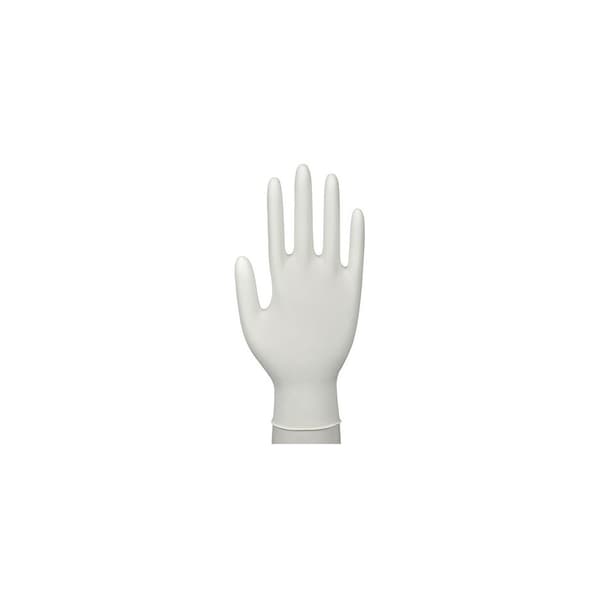 Nitrilhandske acc./pfri vit S 150/fp