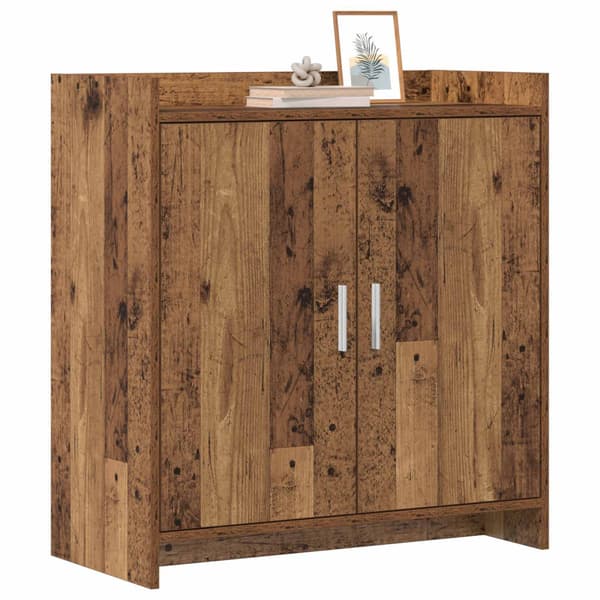 Sideboard Gammalt trä 72 x 36 x 80 cm Konstruerat trä