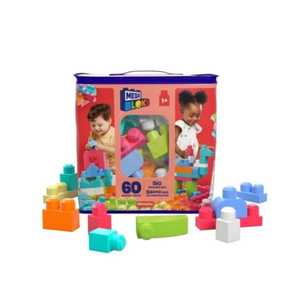 Mega Bloks - First Builders - Building Bag , 60 pcs (8417)