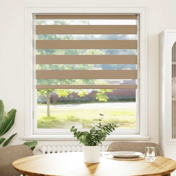 Rullgardin zebra 105x100 cm tyg bredd 100,9 cm polyester