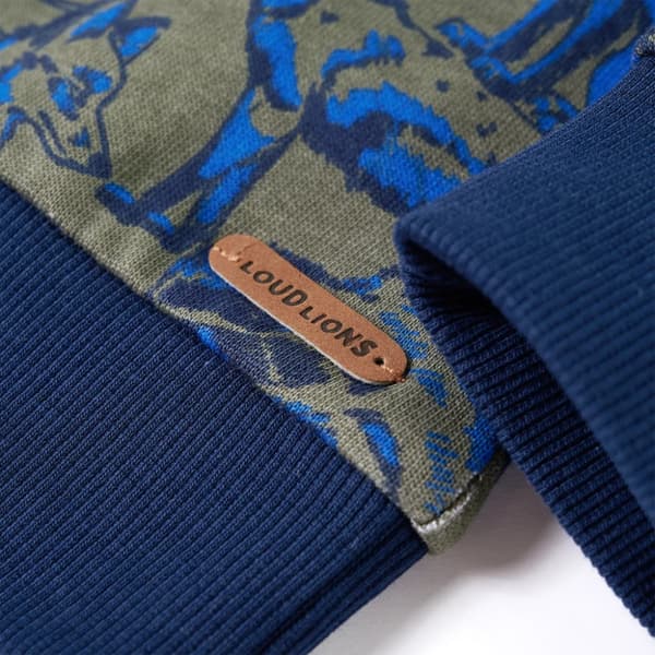 Tröja för barn khaki 116