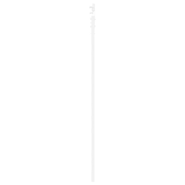 Skjutdörr Vit 83 x 202 cm Massiv furu