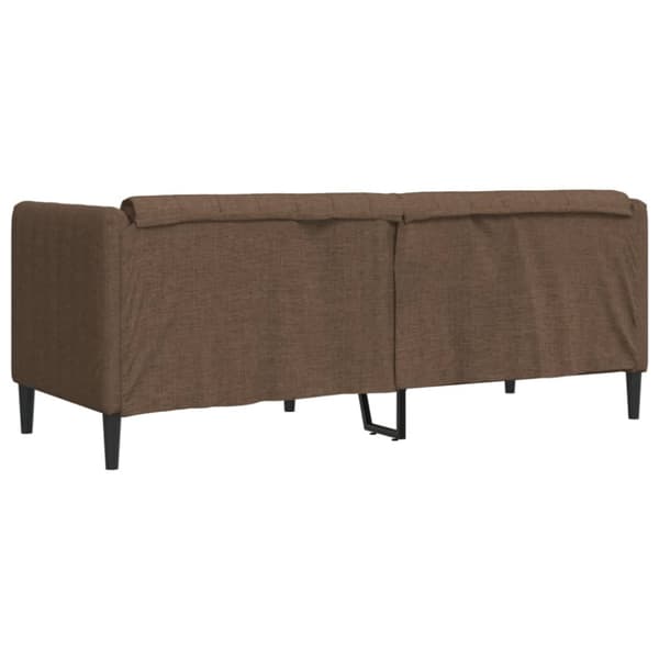 Soffa 2-sits brun konstmocka