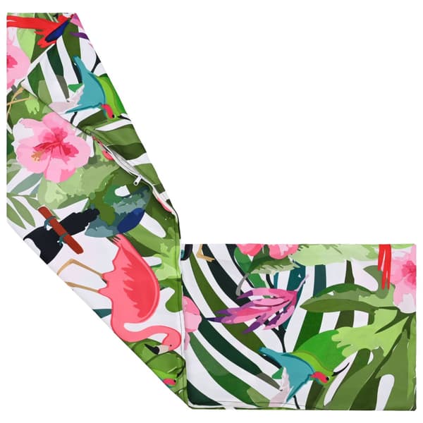 Kuddöverdrag 2 st HEERLEN Svart 40 x 145 cm Polyester