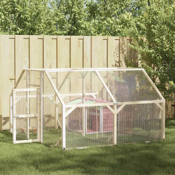 Växtskydd med öljetter 2x4 m PVC