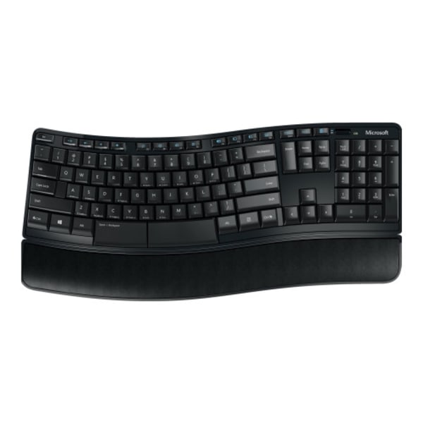 Microsoft Sculpt Comfort Desktop - sats med tangentbord och mus - Nordisk Svart