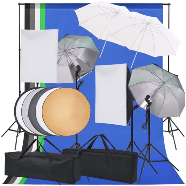 Studiobelysning för fotografering