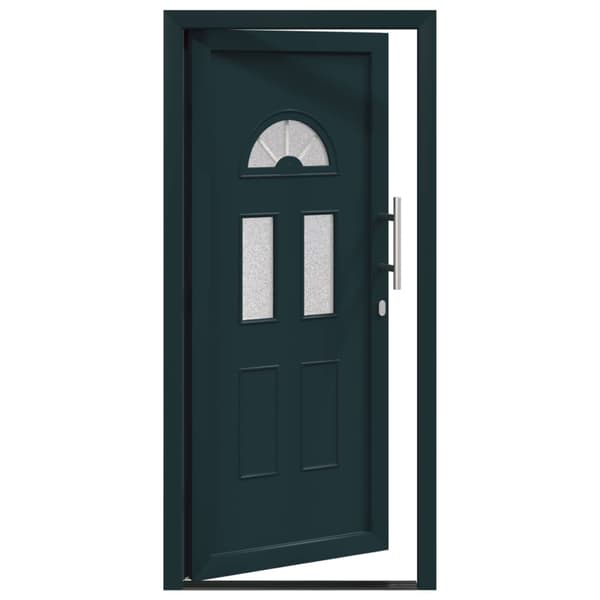 Framdörr Antracit 98 x 198 cm PVC