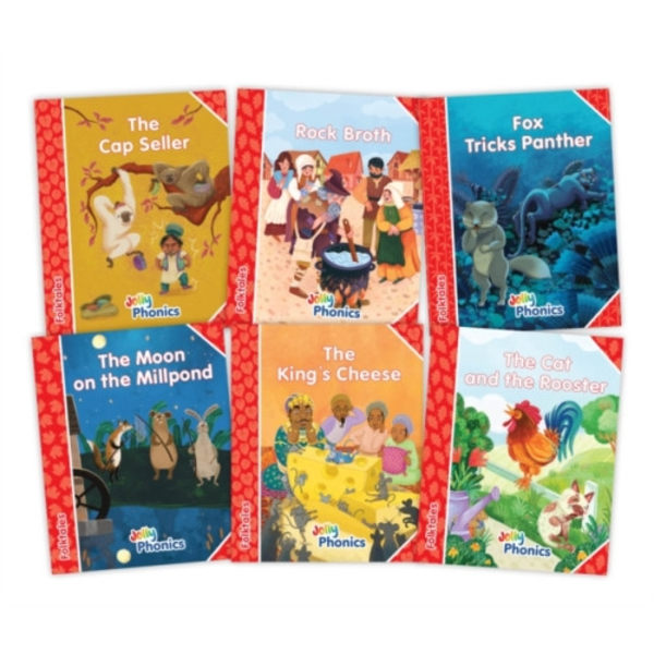 Jolly Phonics Folktales Red Readers (Level 1) Complete Set (1-6) (häftad, eng)
