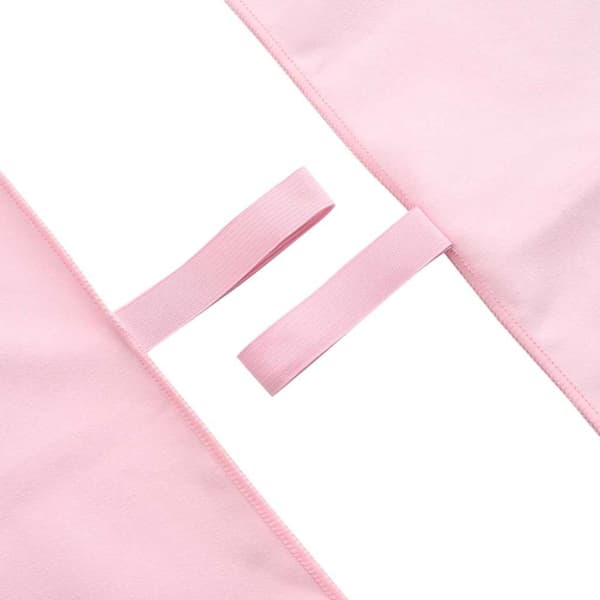 Sporthanddukar 2 pcs Rosa 100 x 50 cm Polyester och polyamid