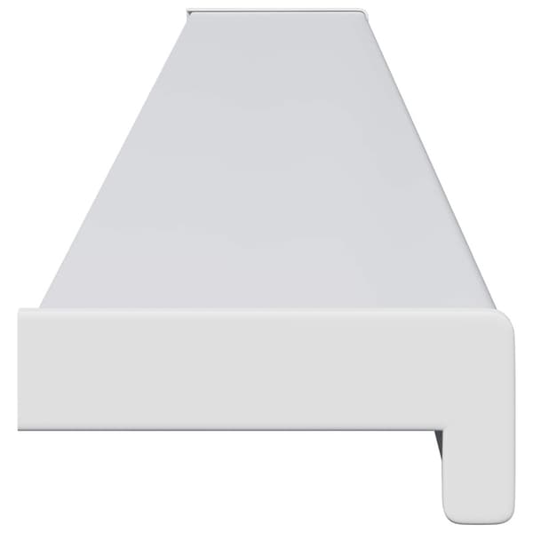 Fönsterbräda Vit 120 x 10 x 4,5 cm PVC