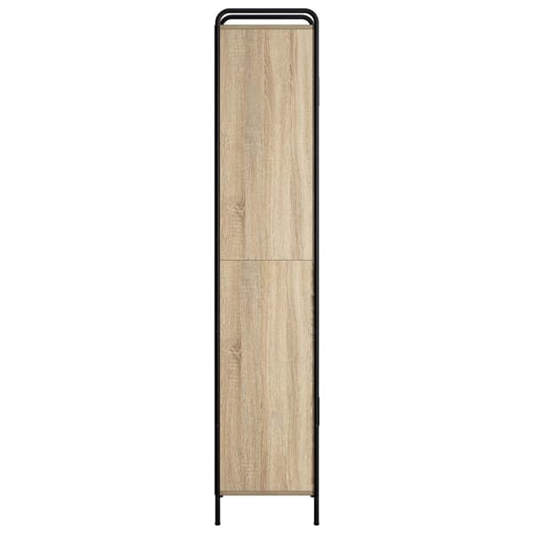 Badrumsskåp Sonoma-ek 46 x 36 x 181 cm Konstruerat trä