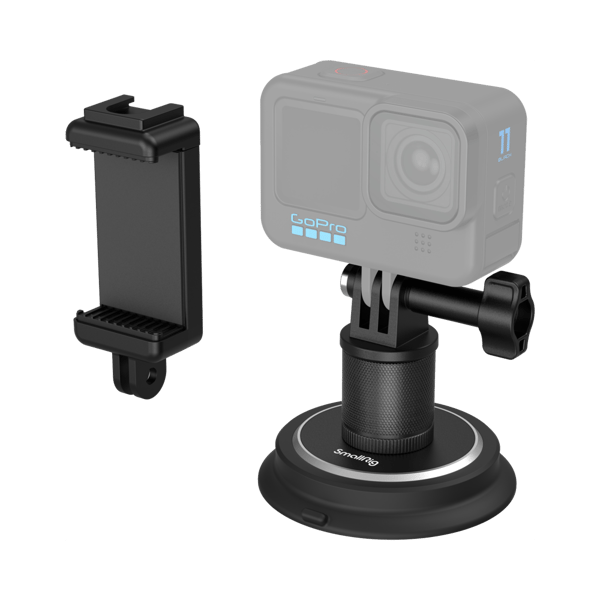 SmallRig 4347 Suction Cup Mounting Support for Action Cameras