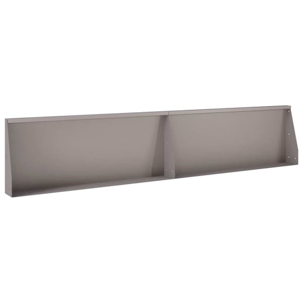 Stödvägg 2 st 100 x 12 x 50 cm Väderbeständig stål Rostig