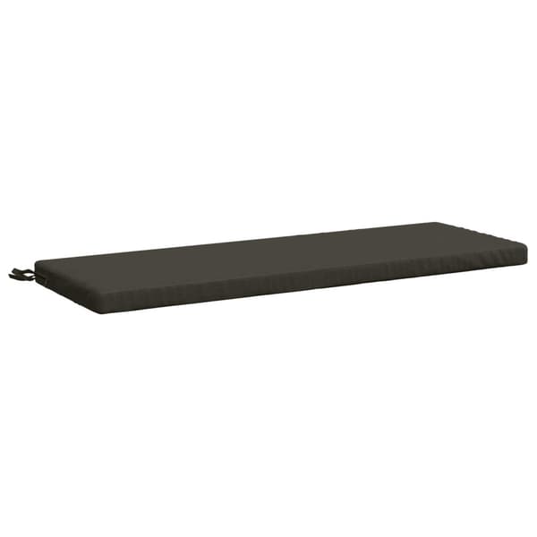 Bänk kudde SOEST 100% Polyester Antracit 120 x 40 x 5 cm