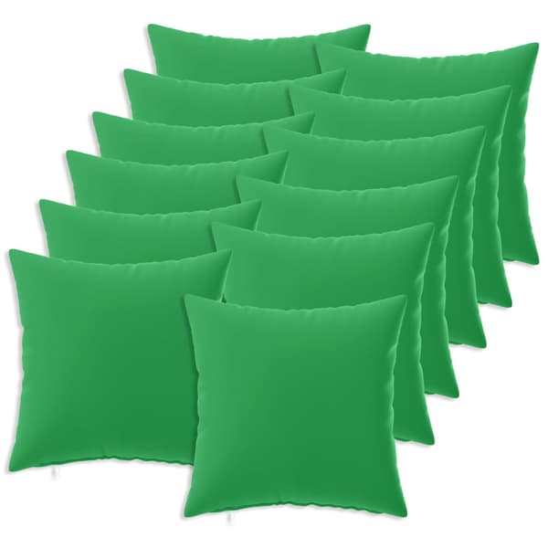 Kudde med kudde HEERLEN 12 st Grön Polyester