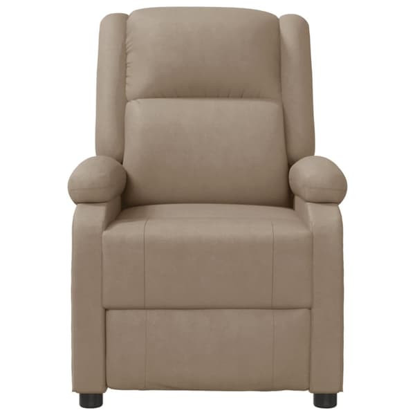 Reclinerfåtölj cappuccino konstläder