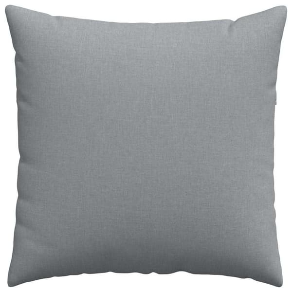 Sofakuddar 2 pcs Ljusgrå 80 x 80 cm tyg