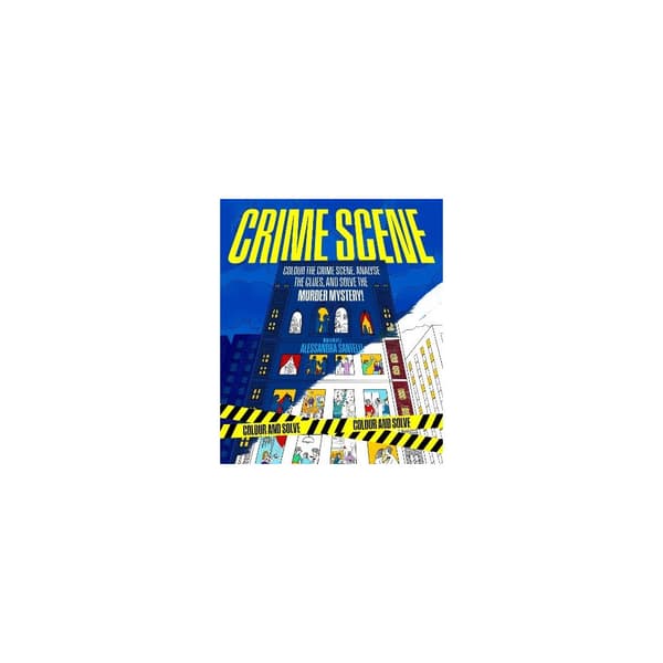 Colour and Solve: Crime Scene (häftad, eng)