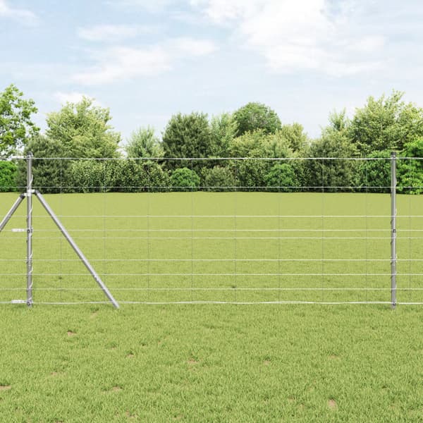 Stängselstolpe Galvaniserad 100 x 1 m Stål
