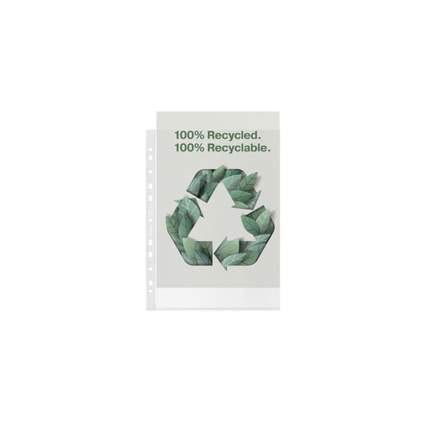 Plastficka ESSELTE rec A4 0,10 50/fp