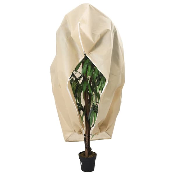 Fiberdukar med blixtlås 2 st 70 g/m² 3,14x2,5 m