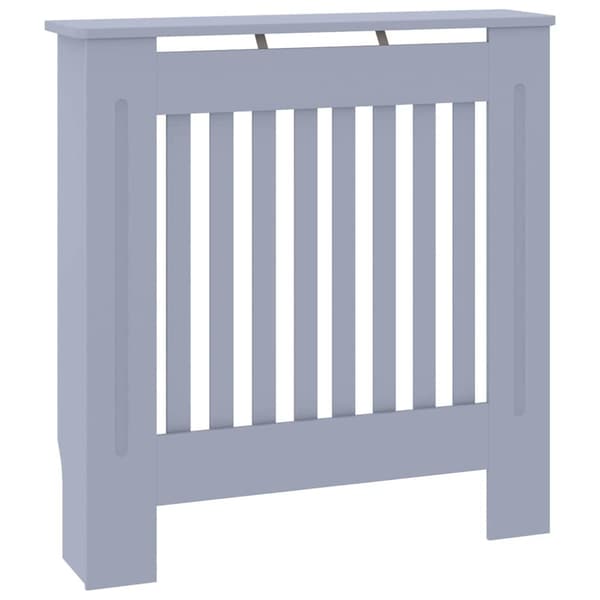 Radiatorlock Grå 78 x 19 x 81,5 cm Konstruerat trä