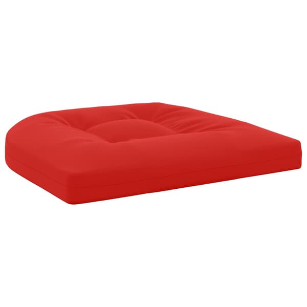 4-delade Sittdynor 4 st 100% Polyester Röd 45 x 45 x 5 cm
