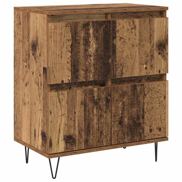 Sideboard Gammalt trä 60 x 35 x 70 cm